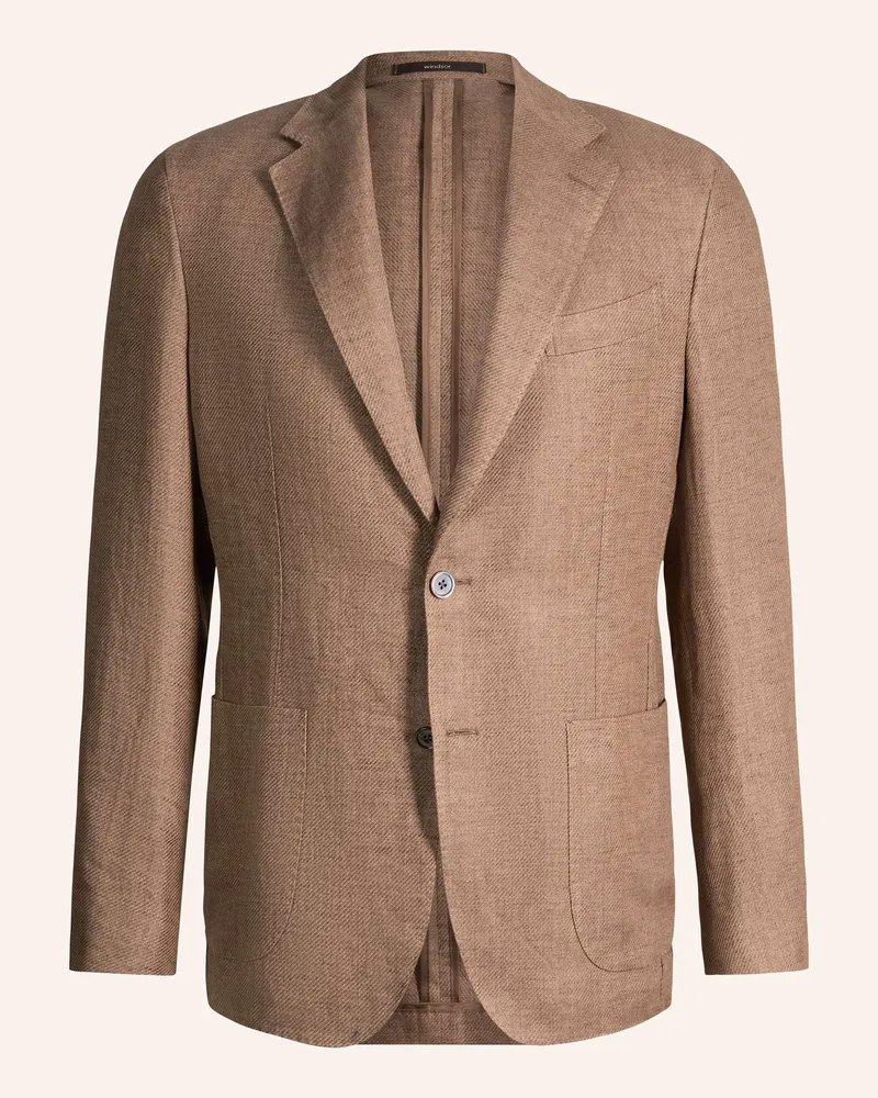 windsor. Sakko Shaped Fit braun Braun