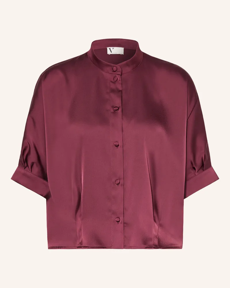 Vera Mont Satinbluse Mit 3/4-Arm rot Dunkelrot