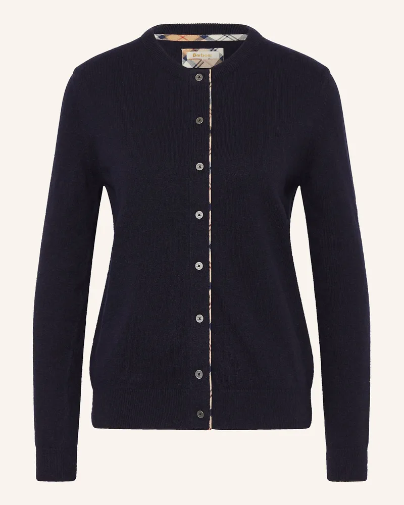 Barbour Strickjacke PENDLE Dunkelblau