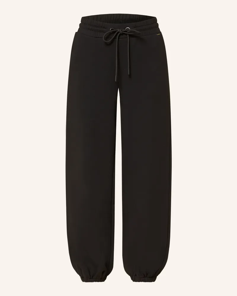 GOLDBERGH Sweatpants mit Schmucksteinen Schwarz