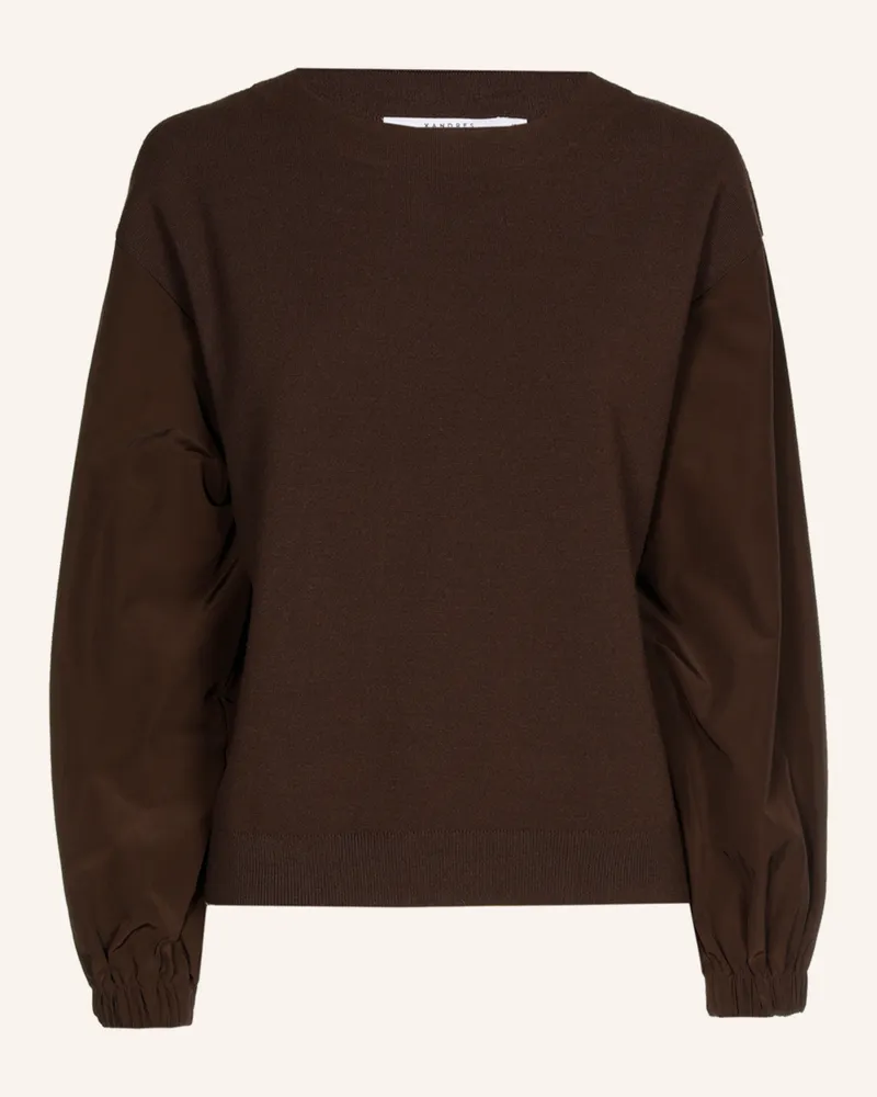 Xandres Pullover AHLEM Dunkelbraun