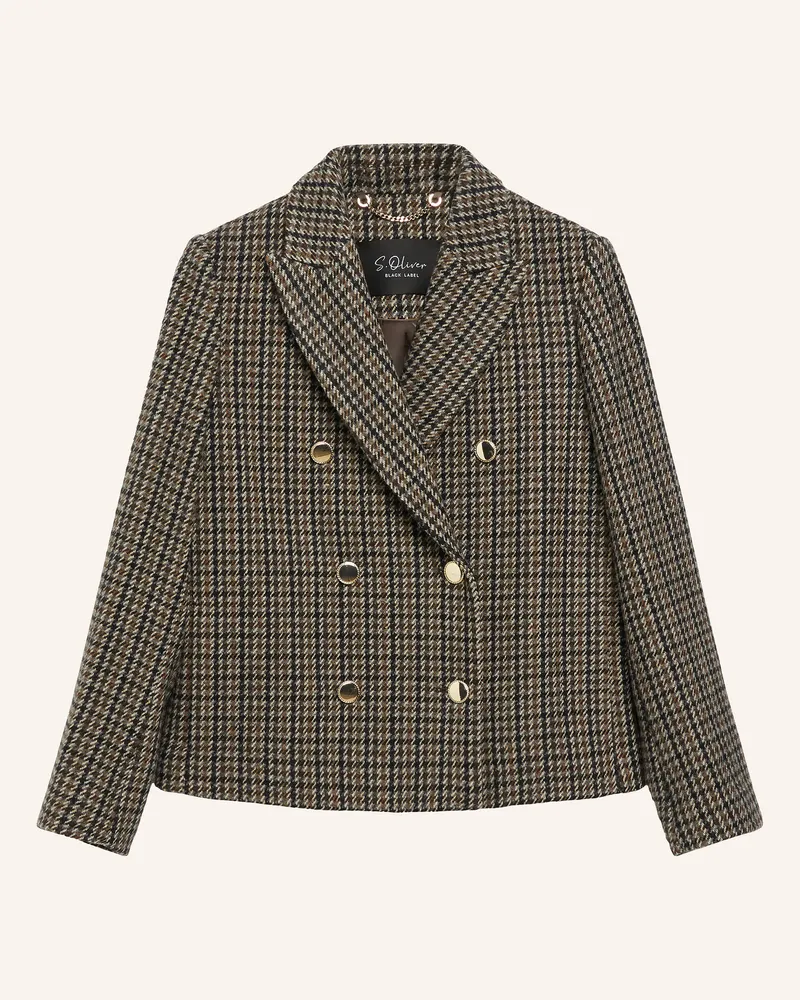 S.Oliver Kastenjacke braun Dunkelbraun