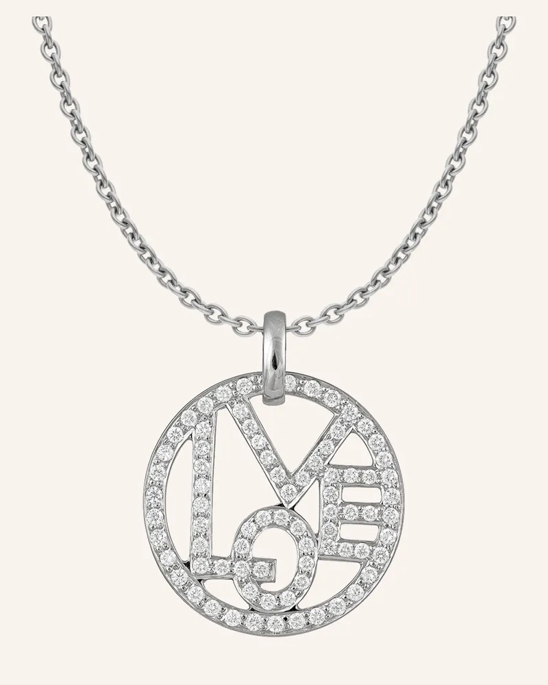 CADA Kette SMALL LOVE Weissgold