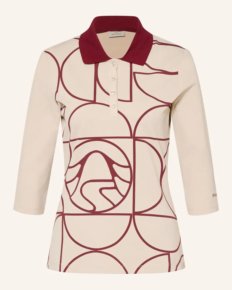 Sportalm Funktions-Poloshirt Mit 3/4-Arm beige Beige