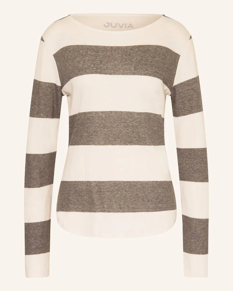 Juvia Pullover Mara grau Taupe