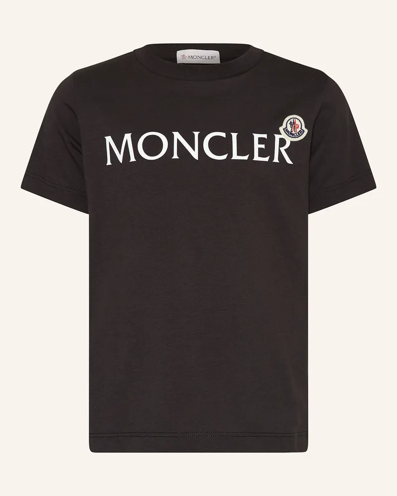 Moncler T-Shirt schwarz Schwarz
