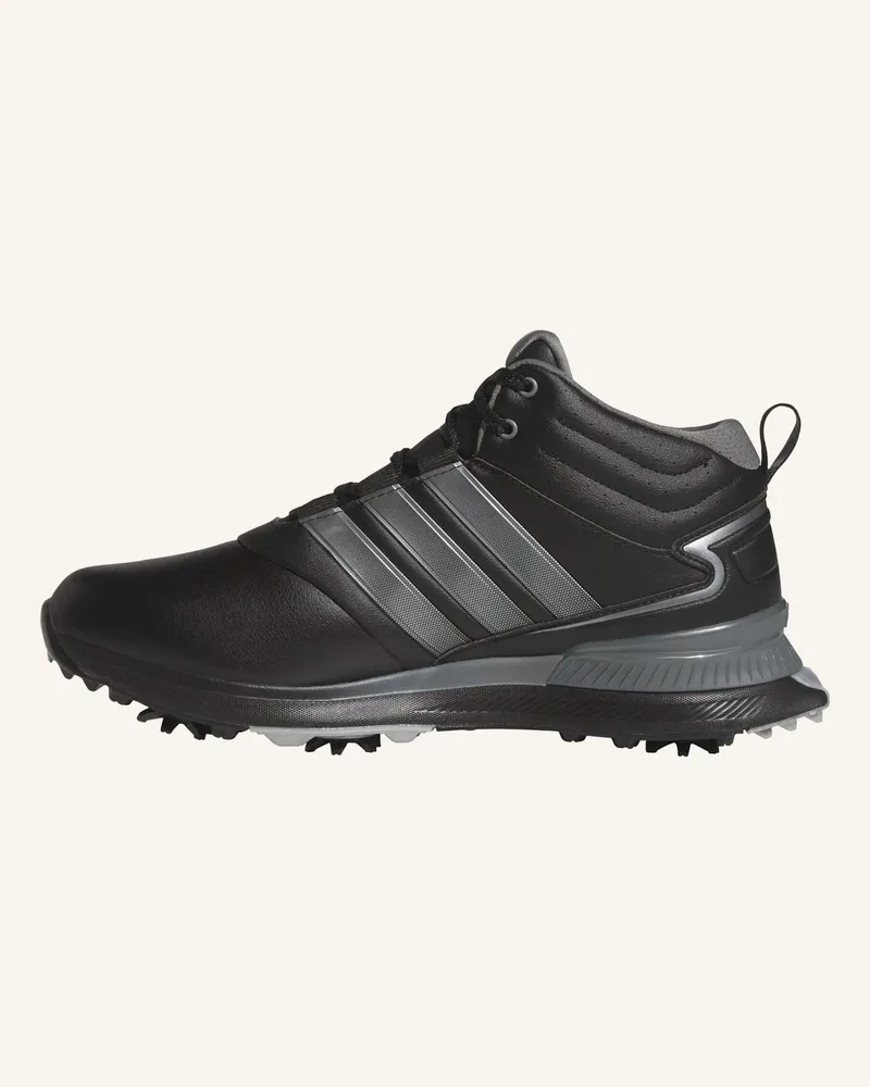 adidas r2c Mid-Cut Climaproof Golfschuh, Weite Passform schwarz Schwarz