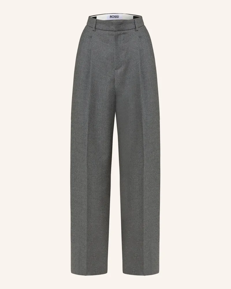 Rossi Marlenehose Noa grau Dunkelgrau