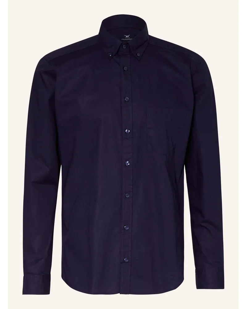 Strokesman's Hemd Slim Fit Blau