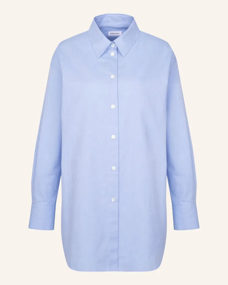 Seidensticker Hemdbluse Hellblau