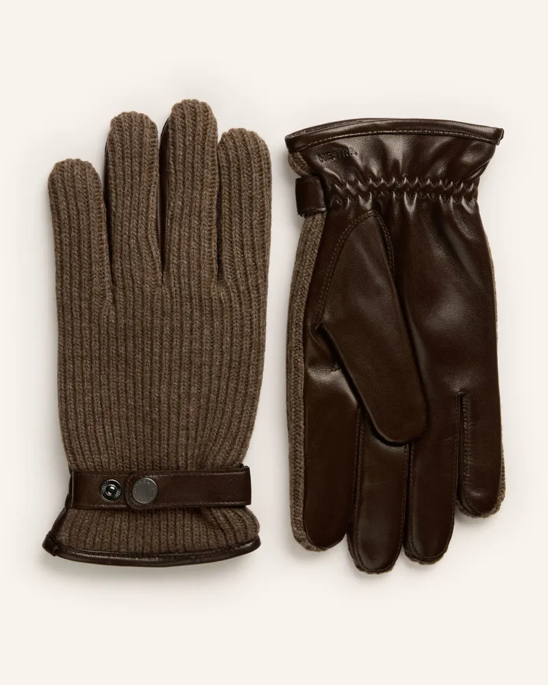 Hestra Handschuhe Christopher braun Dunkelbraun