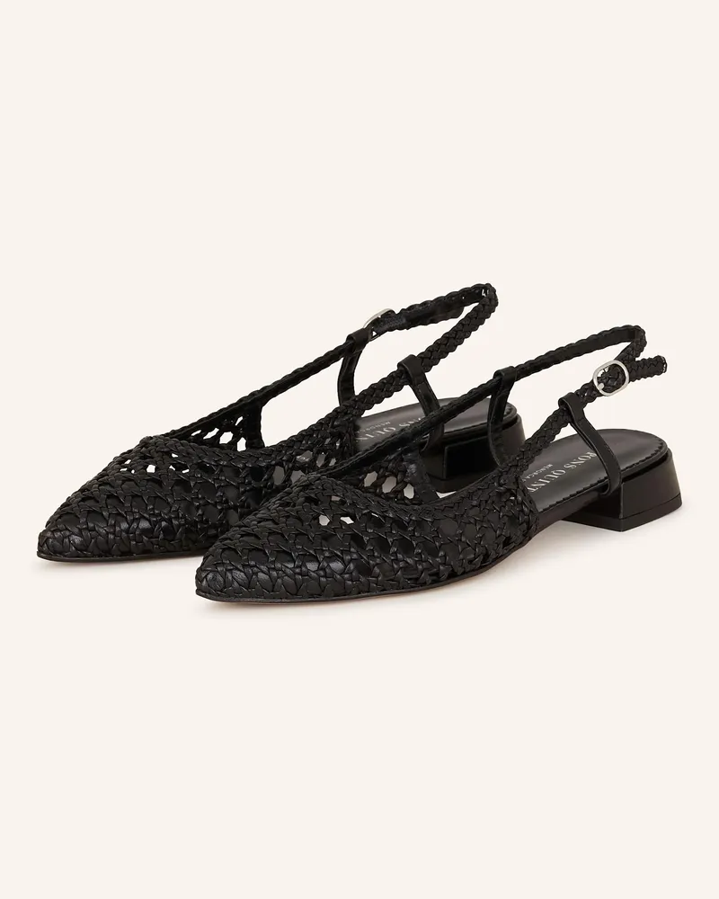 Pons Quintana Slingballerinas Schwarz