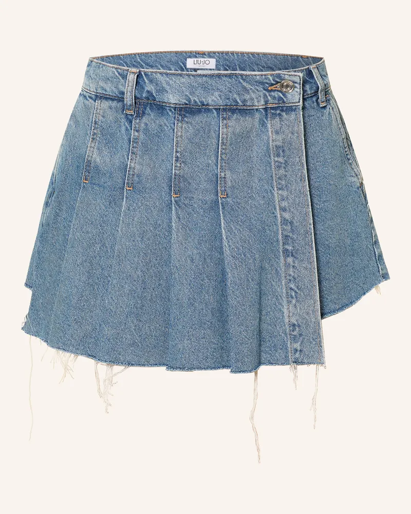 Liu Jo Skort Mit Schmucksteinen blau 79001