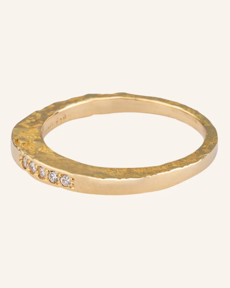 ELHANATI Ring PALOMA MOON FIVE mit Diamanten Gold