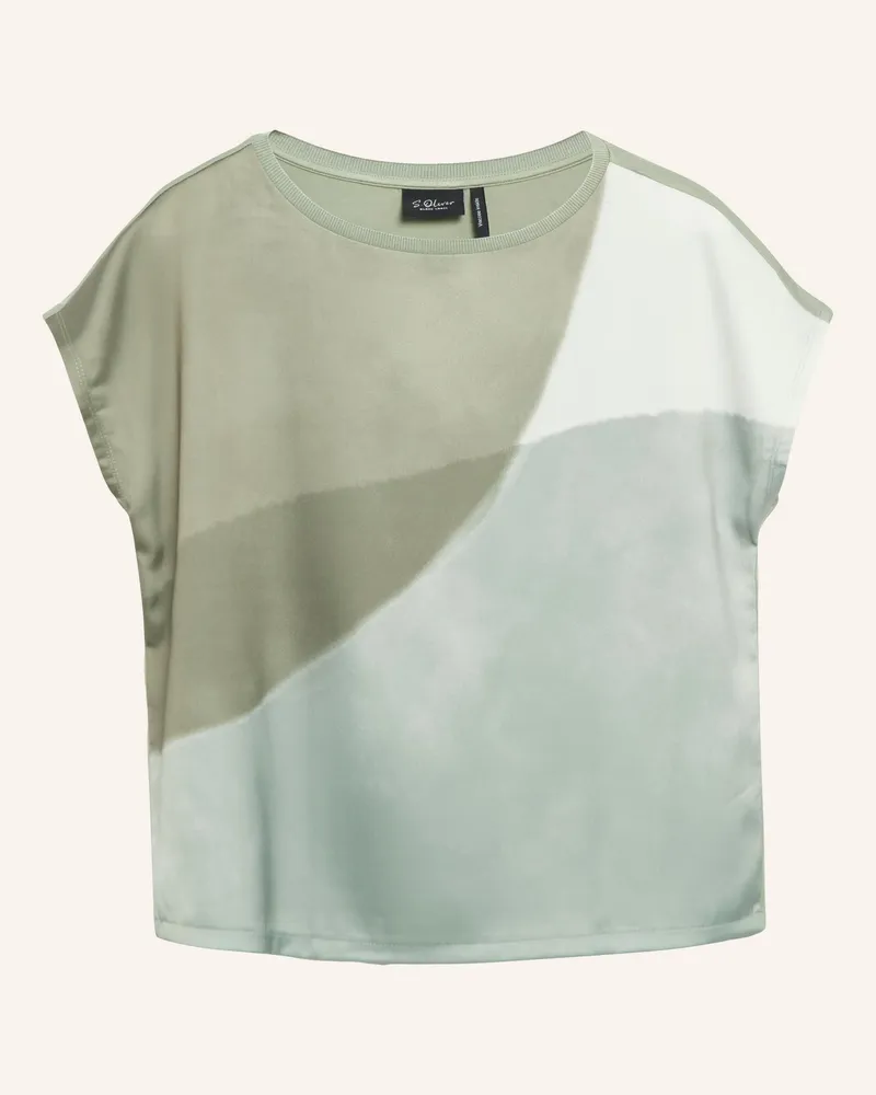 S.Oliver T-Shirt blau Türkis