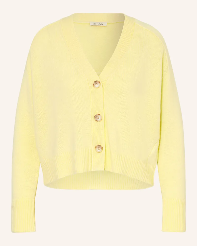 lilienfels Strickjacke Aus Cashmere gelb Gelb
