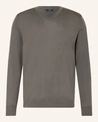 Strokesman's Pullover aus Merinowolle Gruen