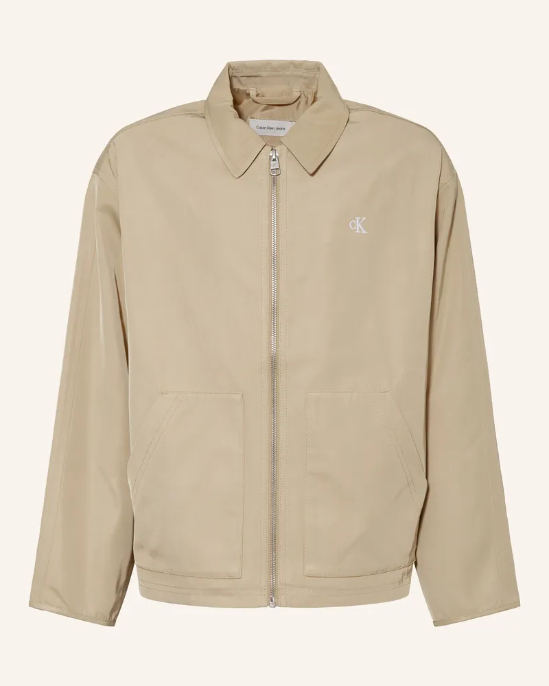 Calvin Klein Overjacket beige Camel