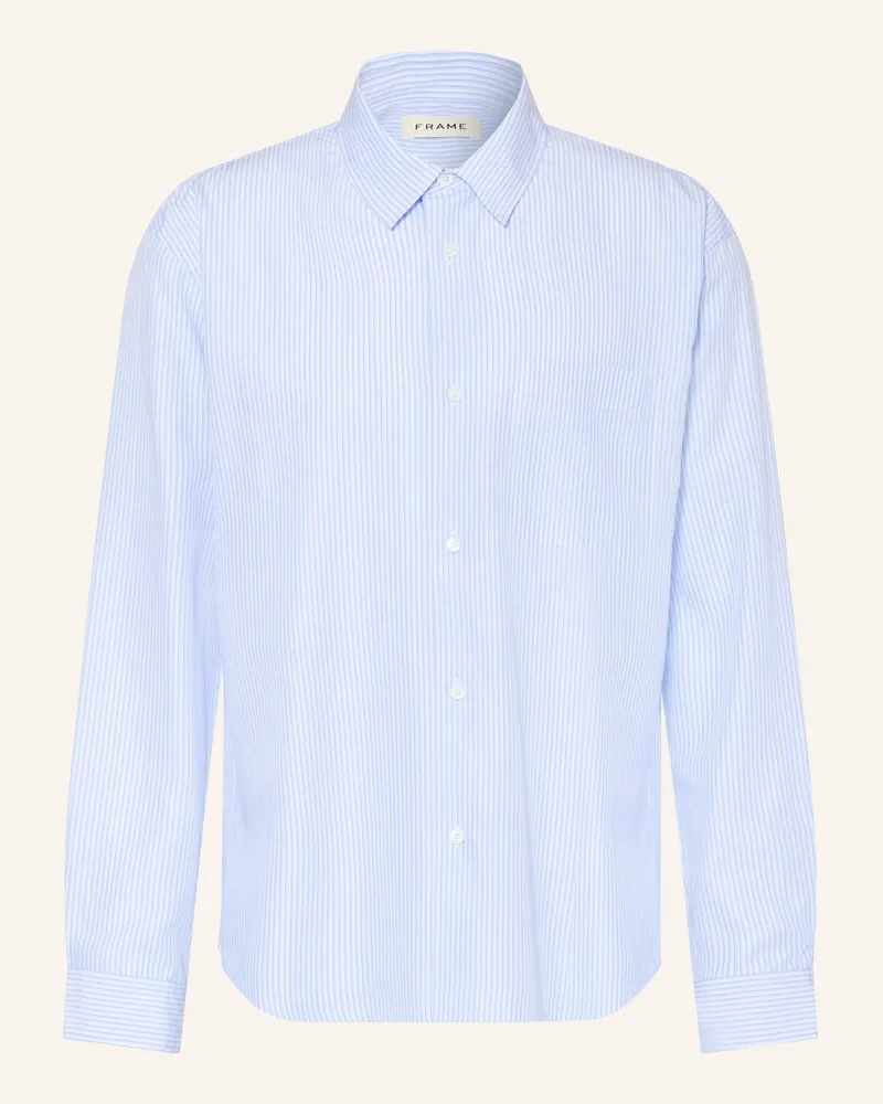 Frame Denim Hemd Comfort Fit Hellblau