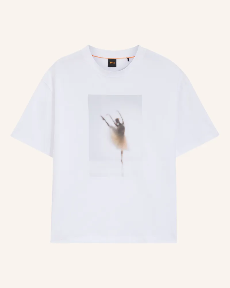 HUGO BOSS T-Shirt C_EBOYS_1 Relaxed Fit Weiss