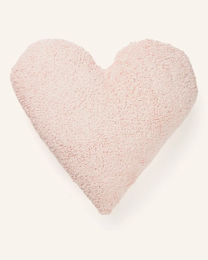 LORENA CANALS Dekokissen HEART PINK Creme