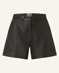 Claudie Pierlot Lederhose Schwarz