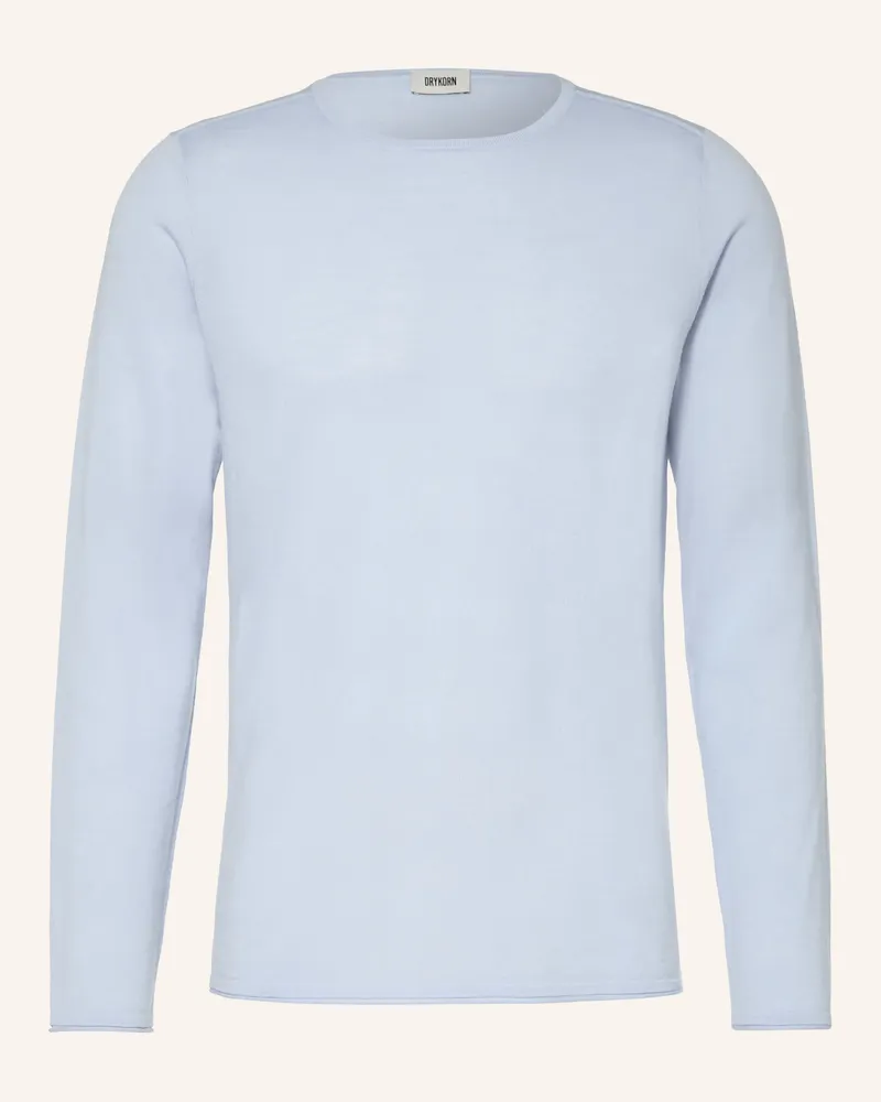Drykorn Pullover Rikono blau Hellblau