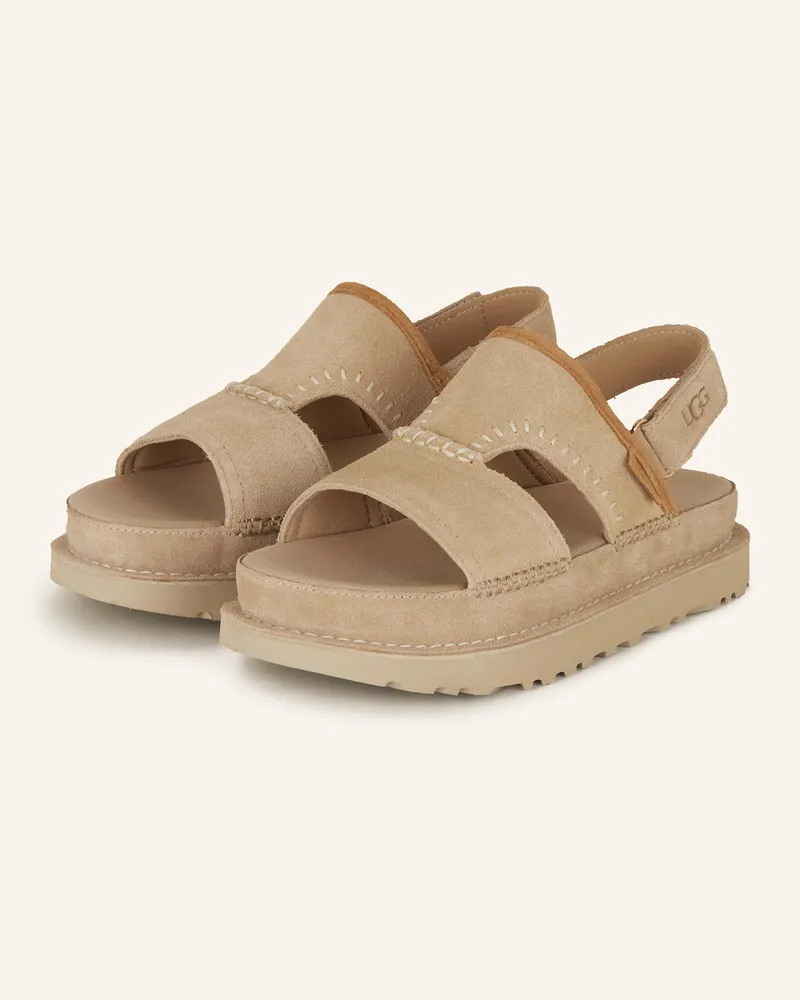 UGG Plateau-Sandalen W GOLDENSTAR REGENERATE Beige