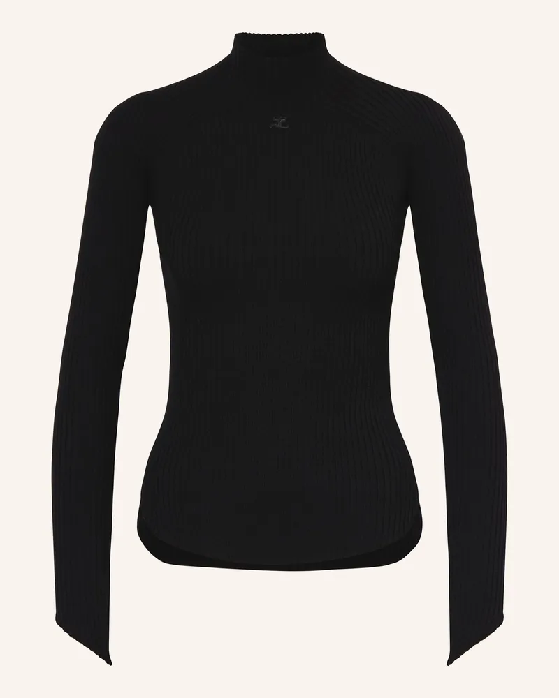Courrèges Pullover Schwarz