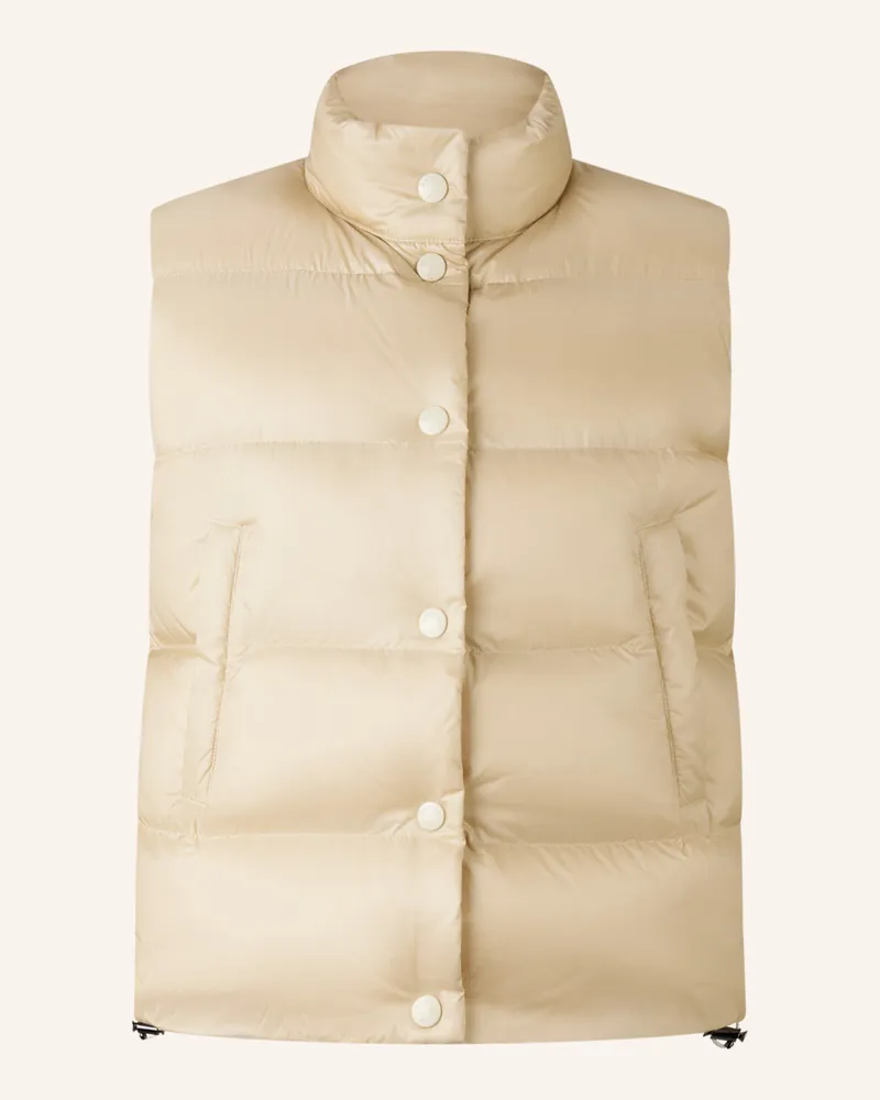 Bogner Daunenweste Beige