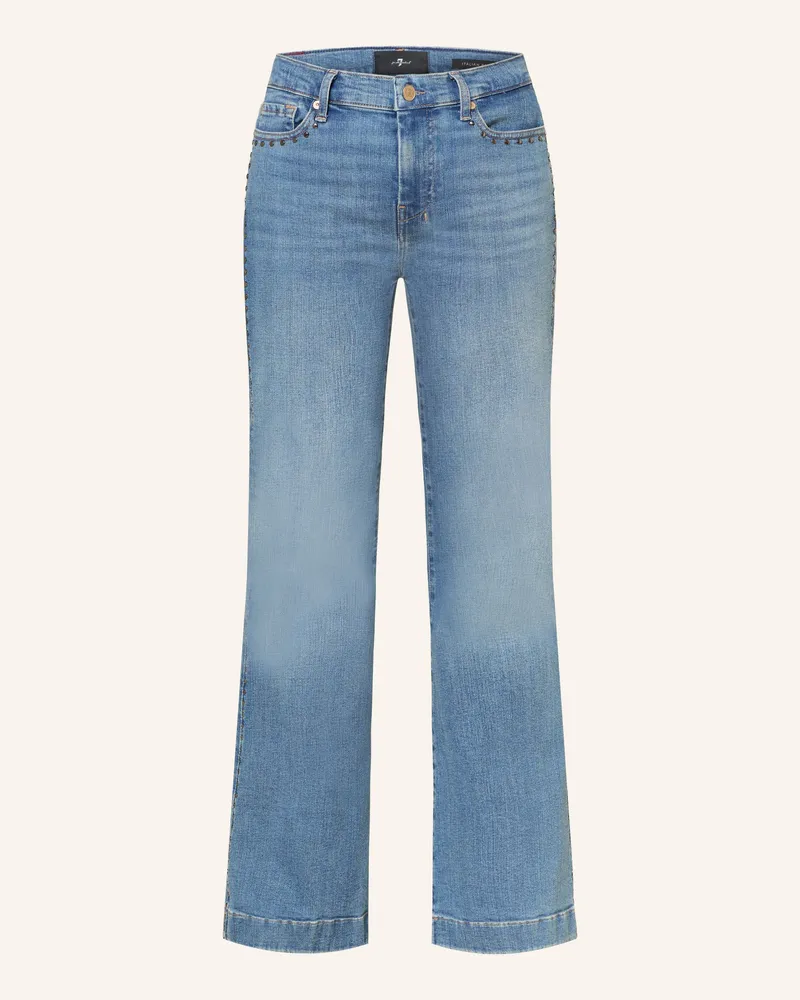 7 for all mankind Flared Jeans DOJO TAILORLESS mit Nieten 1zt
