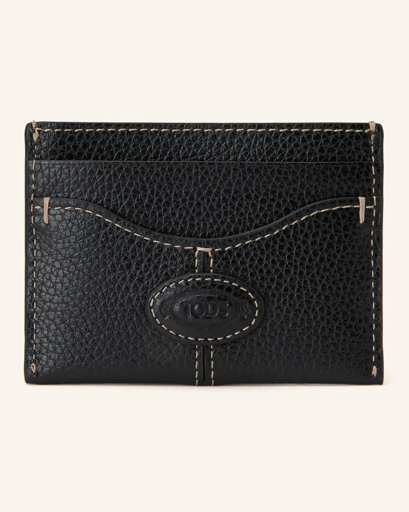 TOD'S Kartenetui Schwarz