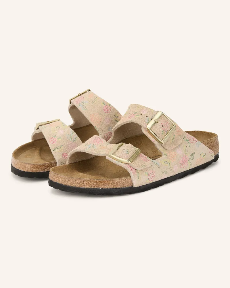 Birkenstock Pantoletten Arizona beige Beige