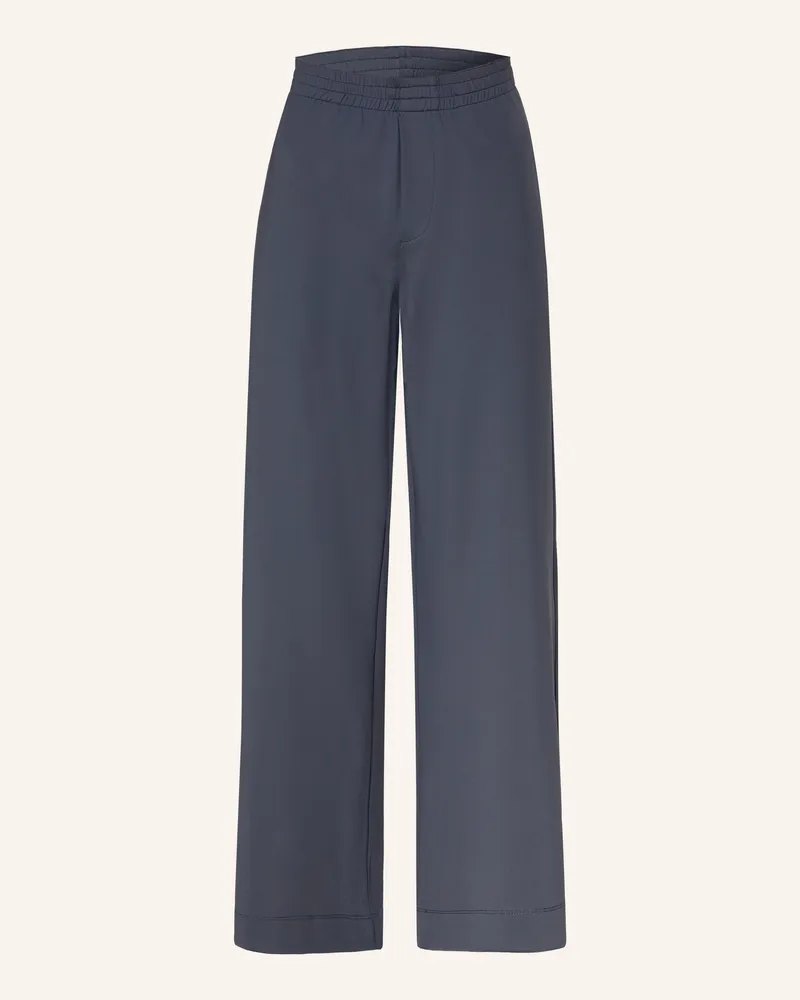 Mrs & HUGS Marlenehose blau Dunkelblau