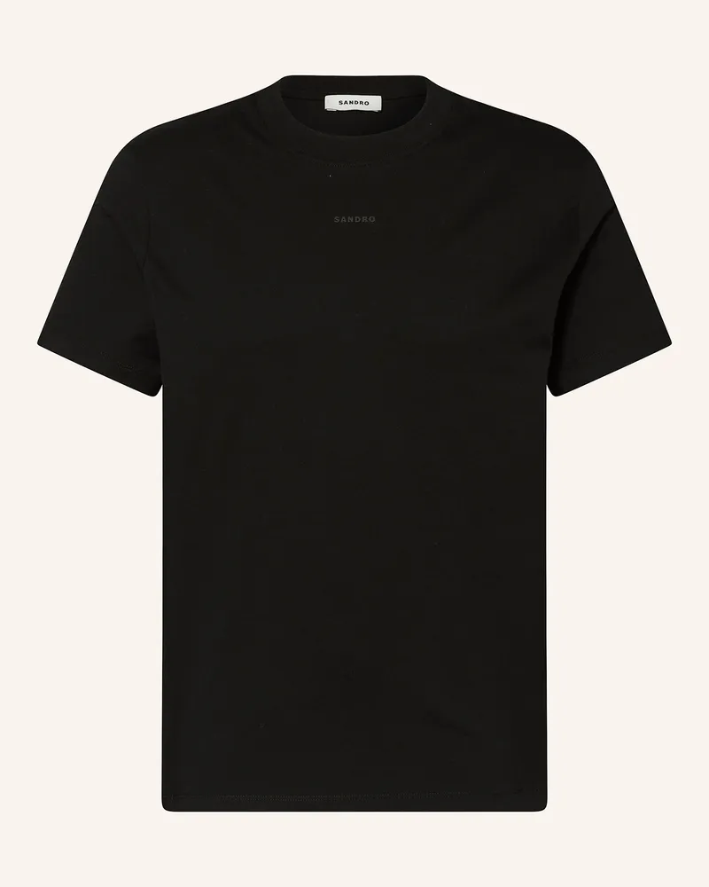 Sandro T-Shirt Schwarz