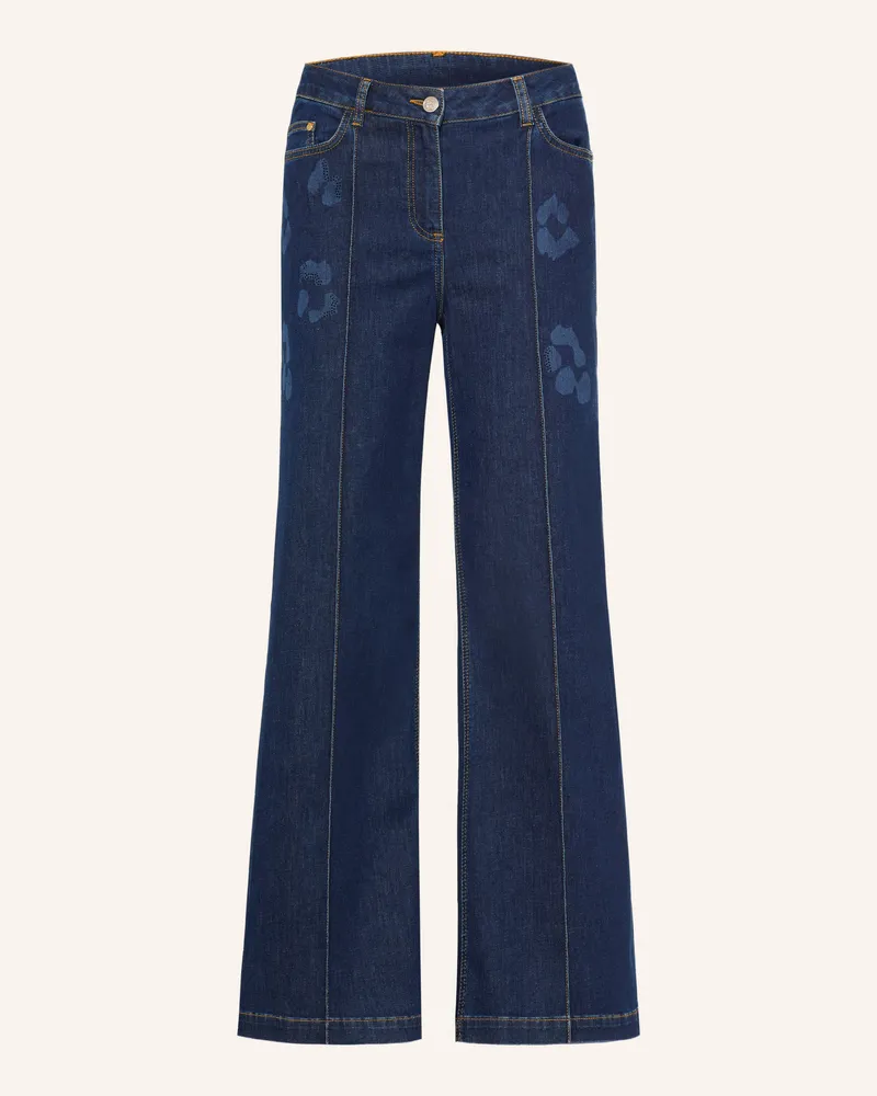 Sportalm Flared Jeans Mit Schmucksteinen blau 2616
