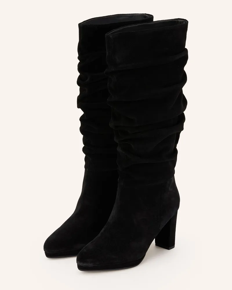 Peter Kaiser Stiefel schwarz Schwarz