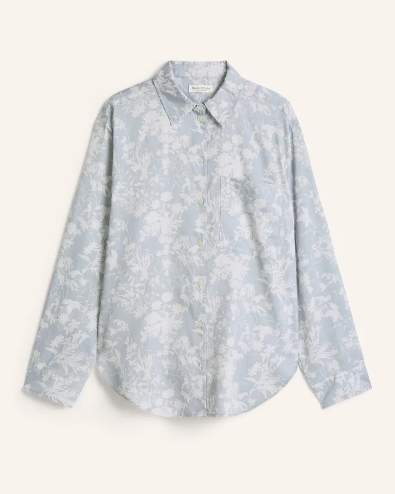 Marc O'Polo Bluse blau Hellblau