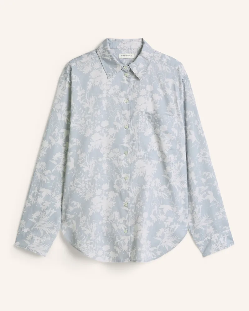 Marc O'Polo Bluse blau Hellblau