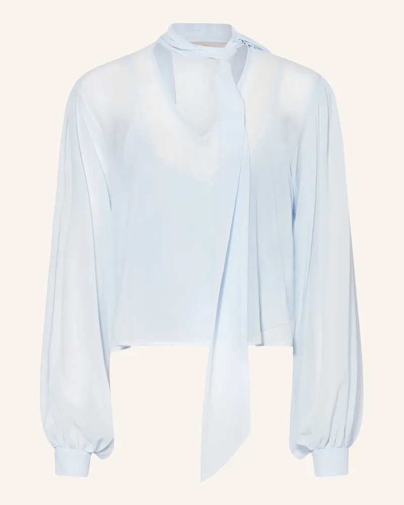 Gestuz Schluppenbluse Gzzurina blau Hellblau