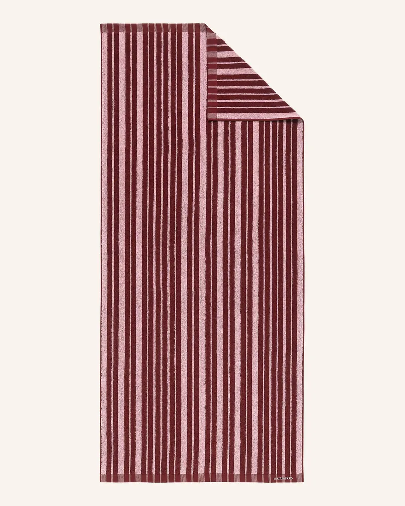 Marimekko Badetuch RAIDE Dunkelrot