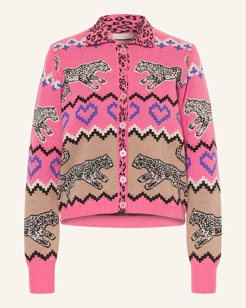 Milano Italy Strickjacke pink Rosa