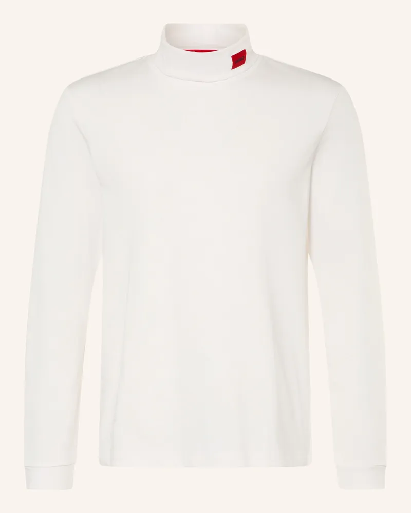 HUGO BOSS Rollkragenshirt Derollo weiss Weiss