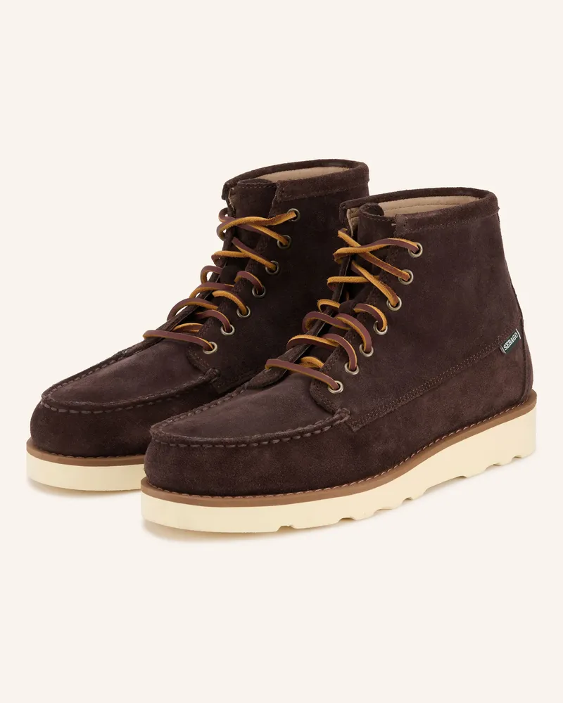 Sebago Schnürboots Tala braun Dunkelbraun