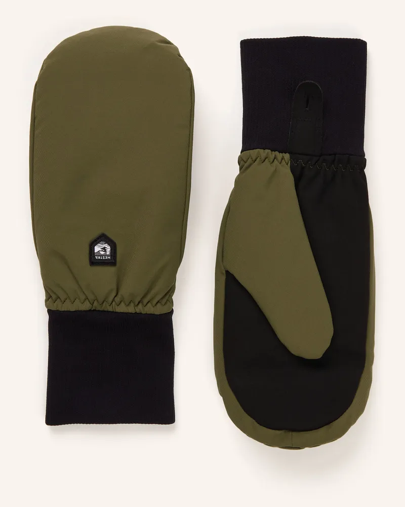 Hestra Fäustlinge Diorit Mit Touchscreen-Funktion gruen Oliv