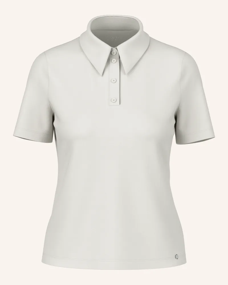 Marc Cain Jersey-Poloshirt grau Grau