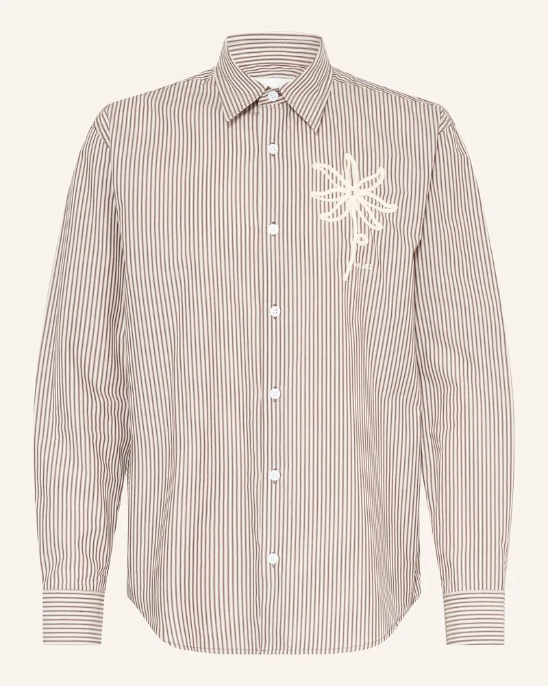 NN 07 Hemd Quinsy Regular Fit braun Braun