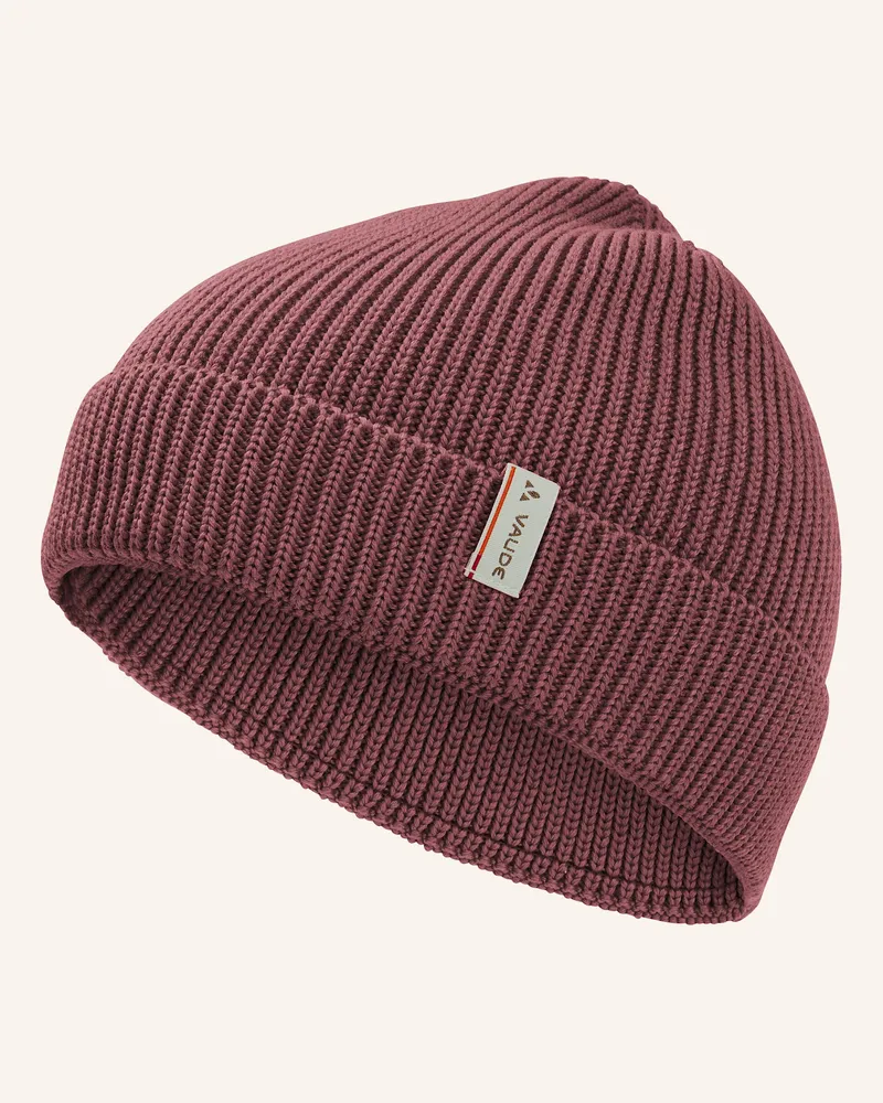 Vaude Mütze Manukau rot Dunkelrot