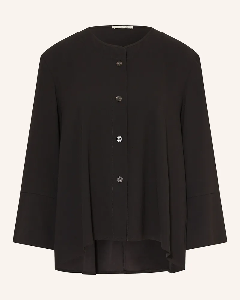 lilienfels Bluse schwarz Schwarz