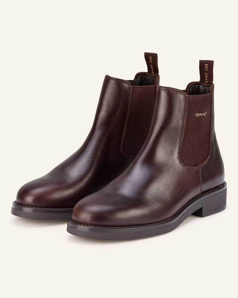 Gant Chelsea-Boots PREPDALE Dunkelbraun